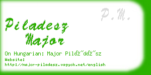 piladesz major business card